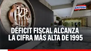 🔴🔵Déficit fiscal alcanza la cifra más alta de 1995: Los ingresos han caído y los gastos han subido