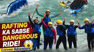 Fast River, Big Waves & Full Masti 💦 | Rafting Vlog