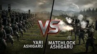 Yari Ashigaru VS Matchlock Ashigaru |Total War Shogun 2