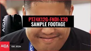 AIDA Imaging 4K HDMI Sample Footage - Full NDI&reg; & 12G-SDI PTZ Camera (PTZ4K12G-FNDI-X30)