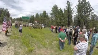 Pvt. 1st Class Christopher A Horns Memorial Highway Dedication - The Rangers Creed