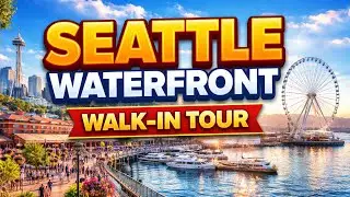 Seattle Downtown Walking Tour | 4K City Walk with Skyline & Waterfront