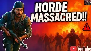 DAYS GONE: HORDE EDITION || Wapinitia Road HORDE Massacred! Full Horde Wipeout Gameplay🔥💀