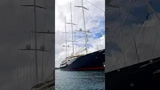 Largest Sailing Yacht in the World?! #bezosyacht #koruyacht #sailing #travel #boat