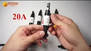 Risin MC4 Solar Inline Diode Connector SBD 10A 15A 20A защищает от обратного тока для подключения солнечной панели
