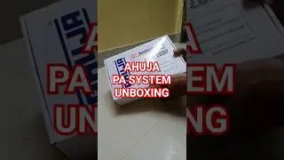 Unboxing #technology #science #indian #ahuja #amplifier #neckband