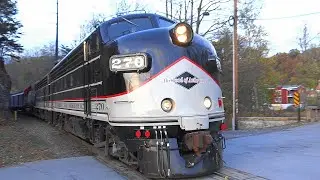 Reading Blue Mountain & Northern Railroad F-Unit & RDC Excursion Train