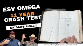 Ministry, Legacy & the Bible That Survived an 11 Year Crash Test | Father-Son Interview & Review