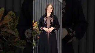 New stylish abaya Dubai 2025 #latestabayadesignn #embroiderynewabayadesign#stonedesign#fashionstyle