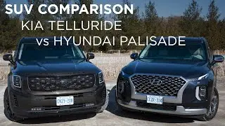 Kia Telluride vs Hyundai Palisade | SUV Comparison | Driving.ca