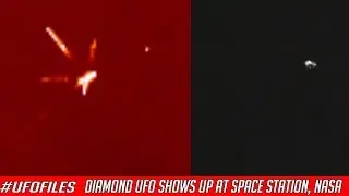Diamond UFO Shows Up At Space Station, NASA Cuts Live Feed