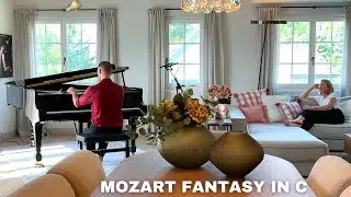 I played MOZART FANTASY IN C MINOR for my friend Susanne today :)