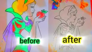 Snow White Series _Cartoon Character Coloring