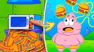 We Built a Krabby Patty Vending Machine! 🍔🤯 SpongeBob IRL Game Goes Crazy! 🎮✨🔥