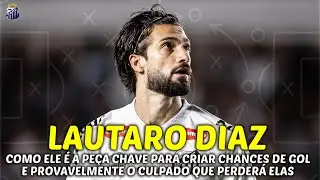 Analise t&aacute;tica : Lautaro Diaz &eacute; pe&ccedil;a fundamental no Santos ! - E ISSO &Eacute; UM GRANDE PROBLEMA !