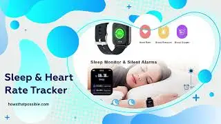 Smart Watch for Men & Women 1.69'' HD Touch Screen Fitness Tracker for Android iOS (CAD1015)