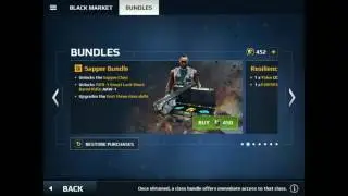 Unlocking Sapper Class (Mc5)
