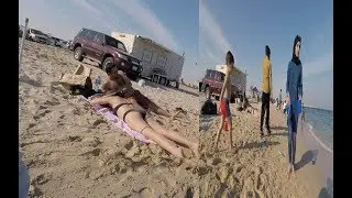 Amazing Sea Line beach, Mesaieed, Qatar| Must watch