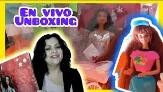 En vivix #unboxing  de Barbie Holiday y  muestro cacería de accesorios de Barbie en CDMX