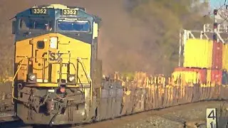 CSX and CP Trains With Rear DPU's Alright!