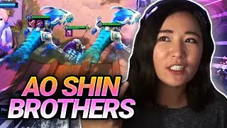 AO SHIN BROTHERS! ⭐⭐ *LUCKIEST PIVOT EVER* I TFT 12.15