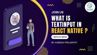 Text Input In React Native | Keyboard Input With A Text Input  | React Native Tutorial In Hindi #7