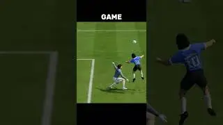 Maradona Hand of God Goal Recreated in FIFA #fifa #fc24 #fifa23 #fc25 #football #gaming #shorts