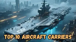 Рейтинг 10 САМЫХ БОЛЬШИХ авианосцев в мире!