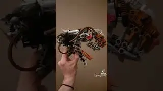 Lego Bionicle - Makuta nui WiP (torso and left arm)