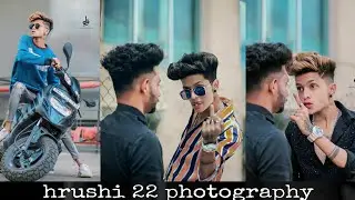 Hrushi 22 photos editing // hrushi 22 photography // Picsart editing tutorial // ak Khan editing
