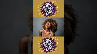 Tina Turner #birthdayspotlight #bornonthisday #celebritybirthdays #historicalbirthdays  #thisday