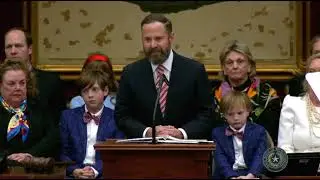 Dustin Burrows Speaker Of The House Acceptance Speech