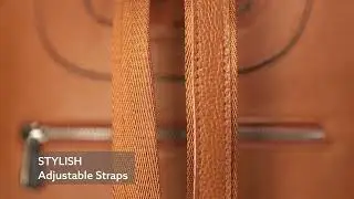 How large is the S-zone leather backpack? Women leather backpack review