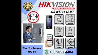 DOOR ACCESS WIRE GUIDE HIKVISION FACIAL RECOGNITION READER UNINTERRUPTED POWER SUPPLY UPS EM LOCK