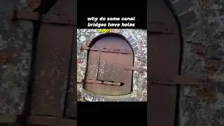 Secret Canal Bridge Holes? #narrowboat