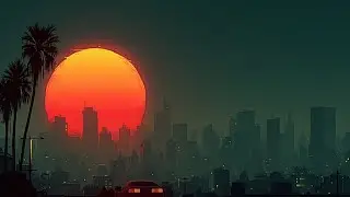 Deep House DJ Set Live ~ Urban Sunset Vibes & Driving Beats | Deep Neon Dreams!