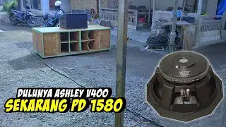 Tes Respon Speaker PD 1580 di Box Minipali LH Sound system Minimalis