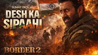 BORDER 2 🔥 Sunny Deol Style | Indian Army Power Song 🇮🇳