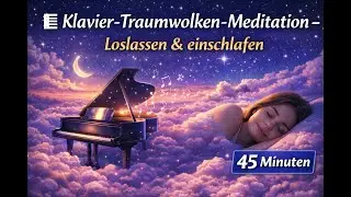 🎹 Klavier-Traumwolken-Meditation – Loslassen & einschlafen (45 Minuten)