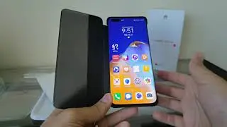 Huawei P40 Pro Smart View Flip Cover ablakos okostok bemutat&oacute; vide&oacute;