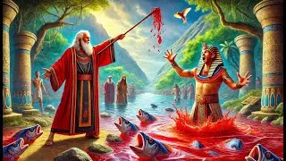 The 10 Plagues of Egypt! |God's Power in all the earth| Kids Bible Stories