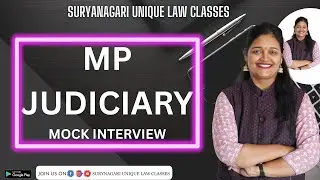 MP JUDICIARY MOCK INTERVIEW START 