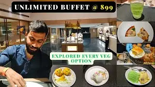 Exploring Every Vegetarian Food  At The Buffet House I GCC Club I Inspiring Mondays