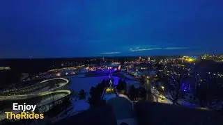 Baron 1898 (with snow) | Efteling (NL) | Onride | Jan '26 | 4K HDR