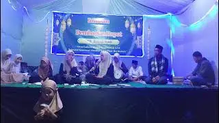 Penampilan Hadroh dalam rangka memperingati isra mi'raj