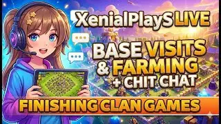 🎮💖 base visits and farming | XenialPlays 💖🔥