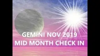 GEMINI: NOV 2019 MID MONTH: YOU WON'T BE ABLE TO RESIST THE CONNECTION MUCH LONGER!