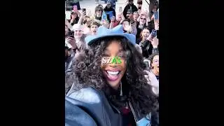 ЛУЧШЕЕ взаимодействие с фанатами от SZA 😂💙