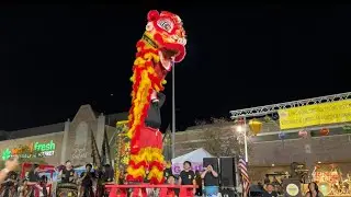 Hưng Việt Lion Dance Bench Routine - Tết Trung Thu Day 2 Night Performance 2025