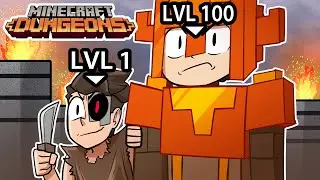 What if you bring a level 1 in Minecraft Dungeons to the final boss on apocalypse mode?